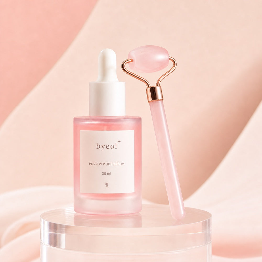 Bundle PDRN Peptide Serum et Cryo Roller Byeol